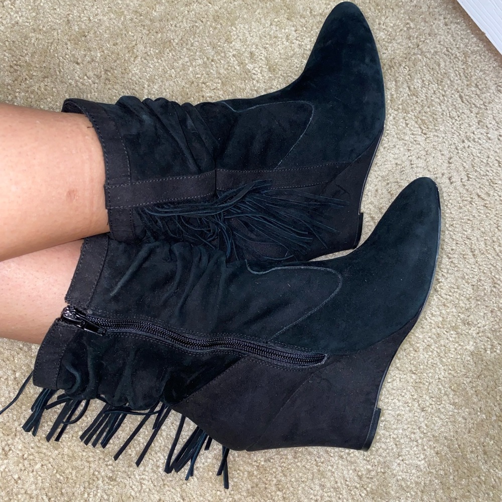 Wedge boots